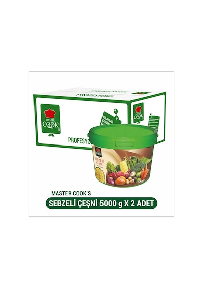 Master Cooks Sebzeli Çeşni 2 x 5 KG