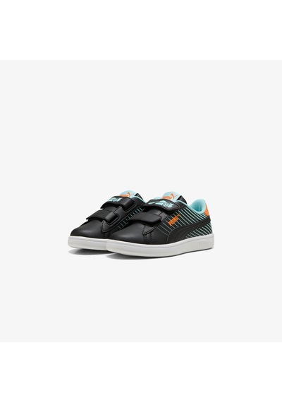 Puma Smash 3.0 Poised 2 Race Çocuk Siyah Spor Ayakkabı 026 400657 Siyah