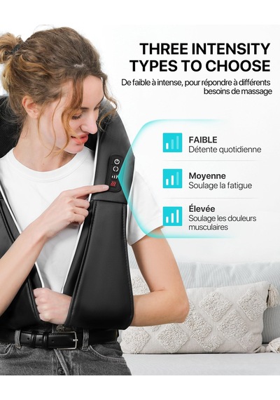 Alljoy Boyun Masaj Aleti, Isıtmalı Sırt Ve Boyun Ve Omuz Masaj Aleti, Saklama Çantalı Elektrikli Shiatsu Masaj Aleti, 3d Döndürme, Ayarlanabilir Hız, Hediye Alljoy Boyun Masaj Aleti, Isıtmalı Sırt Ve Boyun Ve Omuz Masaj Aleti, Saklama Çantalı Elektrikli Shiatsu Masaj Aleti, 3d Döndürme, Ayarlanabilir Hız, Hediye