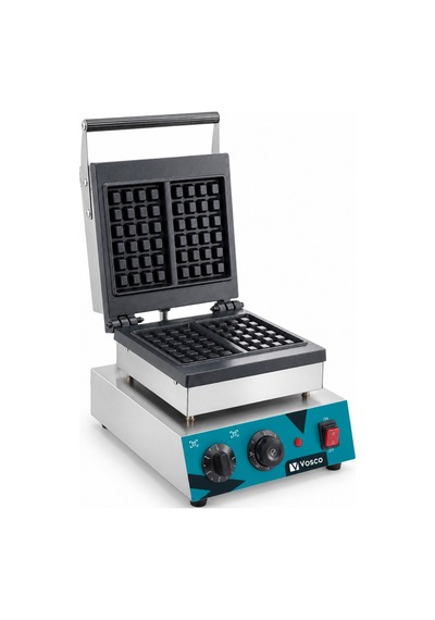 Tekli Kare Waffle Makinesi - Profesyonel Waffle Makinesi 1750w