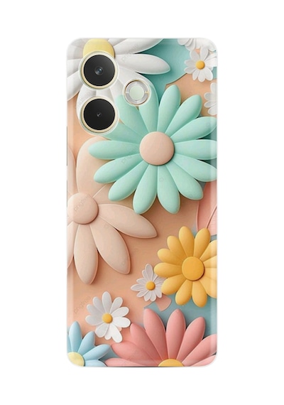 Oppo A5 Pro 5g Kılıf Boutique Baskılı Resimli Rengarenk Çiçek Pcode -059