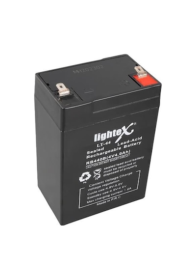 Lightex Lt-44 4volt 4.0amper Kuru Işıldak Aküsü