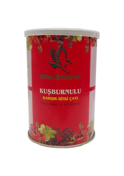 Kuşburnulu Karışık Sel Çay 100 Gr Teneke Kutu