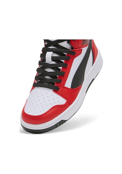 Puma Puma Rebound V6 Mid Jr Genç Günlük Ayakkabı 39383103 Kırmızı 39383103 Kırmızı