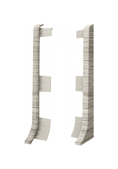Linela Pvc Süpürgelik Melton Meşe - Lnl409 Bitiş Kapağı Aksesuarı 1 Paket - 2 Adet
