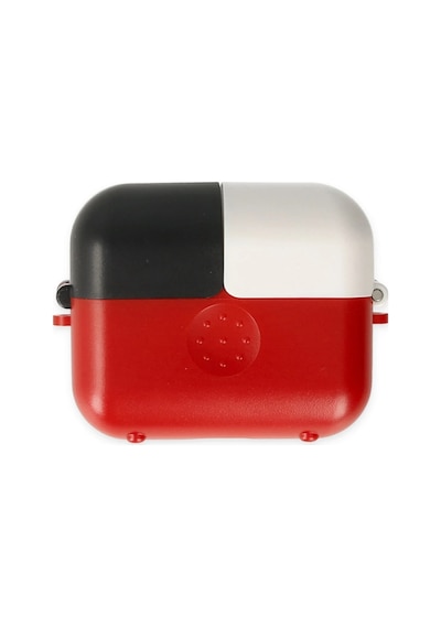 Newface - 958 - Airpods 3 3.nesil Basmalı Kılıf - Edntrend - - Kırmızı-siyah-beyaz