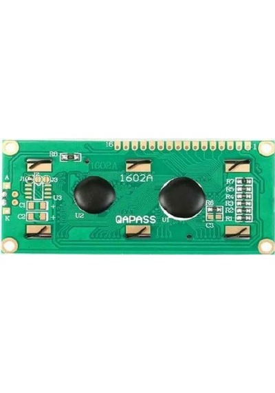2x16 Lcd Ekran Yeşil 5v 1602 Ekran