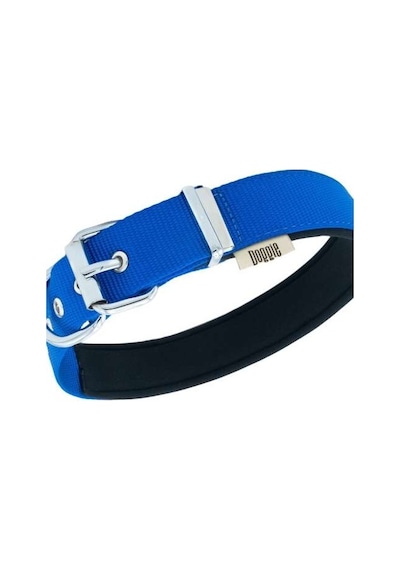 Doggie Konfor Dokuma Sade Boyun Tasması Royalblue 3 x 42-50 CM Mavi