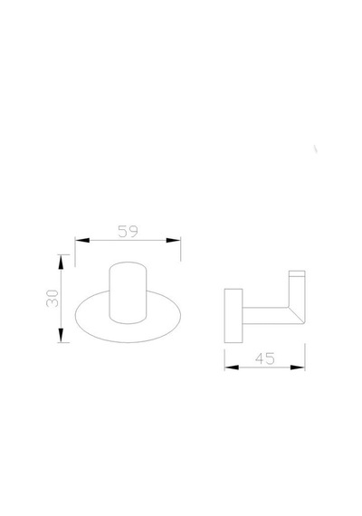 Fontana - Tekli Bornoz, Havlu Askılık Krom - Fc-40101- Diğer