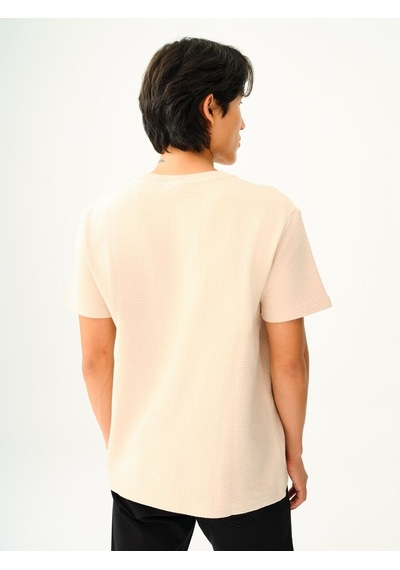 LOFT Regular Fit Erkek Tshirt K.kol Açık Bej
