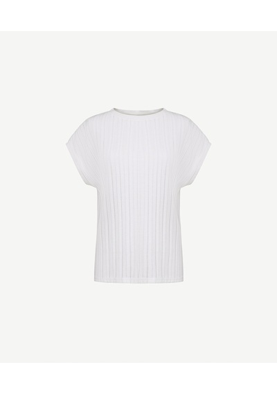 Yargıcı Regular Bisiklet Yaka Kısa Kol T-shirt 26ykts9024x 002 Beyaz