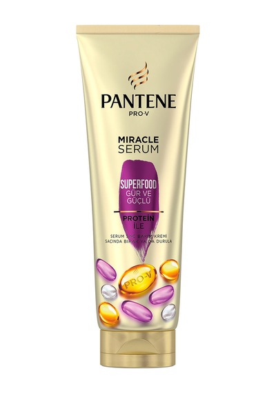 Pantene Miracle Superfood Gür ve Güçlü Serum Saç Bakım Kremi 200 ML
