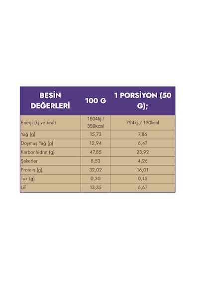 Protein Ice Cream - Vanilya - 500 Gr - 10 Servis
