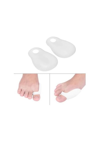 Ayak Baş Parmak Bunyon Koruyucu Makarasız Halluks Valgus Silikon