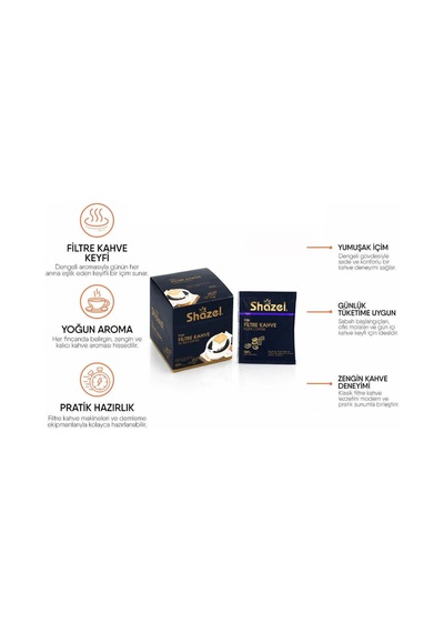 Shazel Drip Filtre Kahve Klasik- 24'lü/ 2 Kutu
