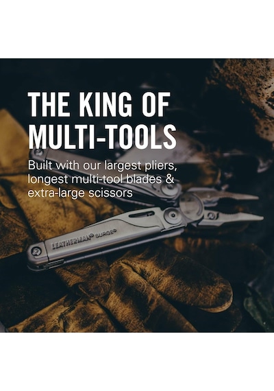 Leatherman Surge Multitool - Metalik
