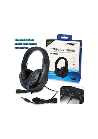 Dobe Mikrofonlu Kulaklık (Sony PS4/Xbox One/Switch/Pc Uyumlu)