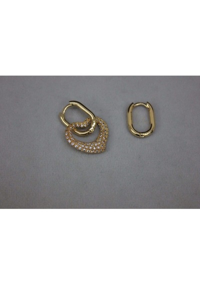 Kalpli Gold Renk Küpe Gold - 77178742 Gold
