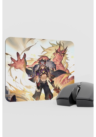 Itto Genshin Impact Anime Gacha V5 - 22x18 Gaming Mouse Pad Fare Altlığı