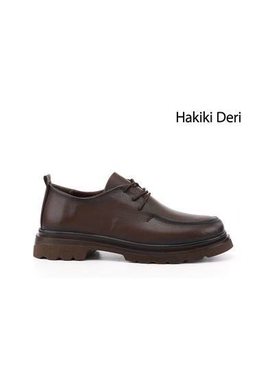 Gönderir Kadın Kahve Antik Bağcıklı Hakiki Deri Comfort Ayakkabı Ddza87042996 Kahverengi