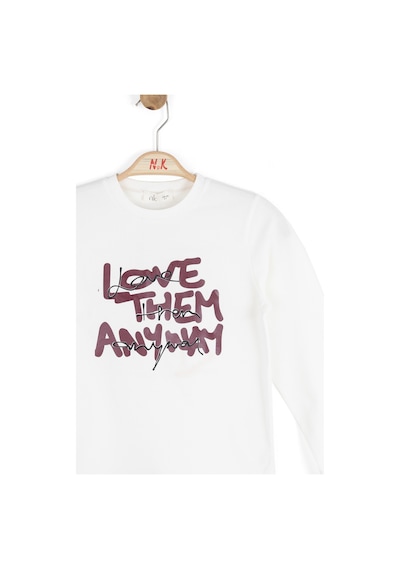 Nk Kids Kız Çocuk Uzun Kollu T-shirt 39302 Bordo