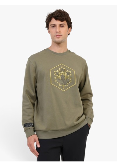 Lumberjack 6w Ml Arman 16nat26-4 6pr Erkek Yeşil Sweatshirt - 102708343