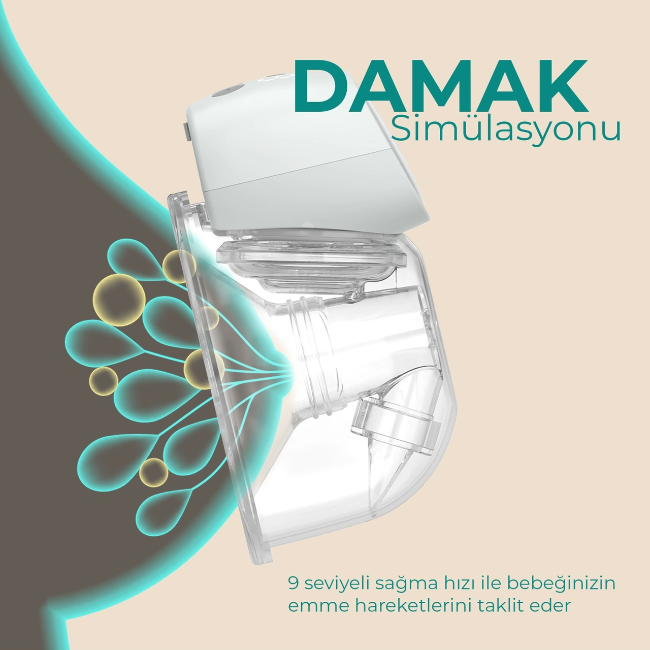 Fabcio Mamma Tekli Giyilebilir Smart Göğüs Pompası