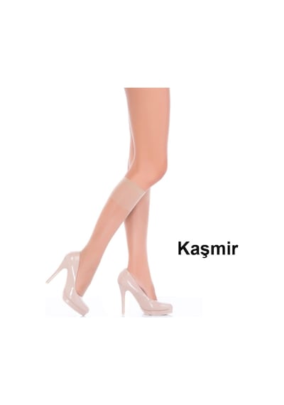 6 Adet Penti Fit 15 Pantolon Çorabı Dizaltı Çorap 15 Den Parlak
