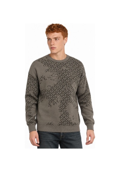 Loft Relax Fit Erkek Kazak Lf2044331 Q1.v1 Haki