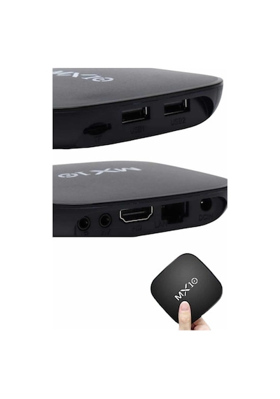 Flzdgnkr 2.4g Wifi Tv Box Medya Oynatıcı Tv Uyumlu Mx Box Kutusu Android Tv
