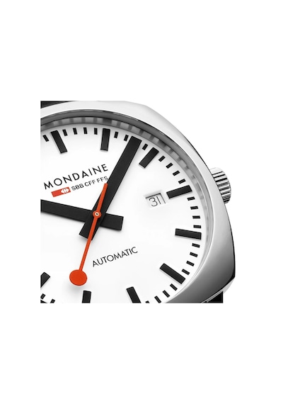 Mondaıne Grand Cushıon Msl.3961b.lbv Otomatik Erkek Kol Saati Gümüş