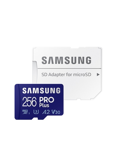 Samsung  PRO Plus MB-MD256KA 256 GB MicroSDXC Hafıza Kartı + Adaptör