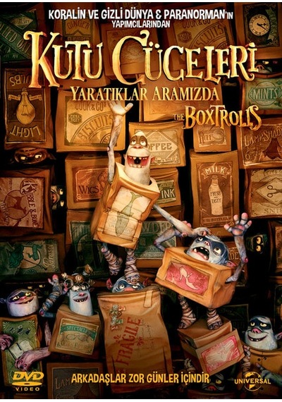Dvd-Kutu Cüceleri / The Boxtrolls
