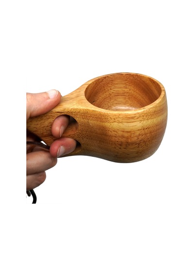 Rox Wood 002 Kuksa Ahşap Bardak Çok Renkli