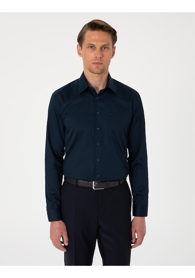Pierre Cardin Erkek Lacivert Gömlek Basic 50302972-vr033 Lacivert