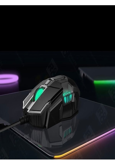 Blic BWM7 6400 DP 1.5 M Kablolu RGB Optik Oyuncu Mouse