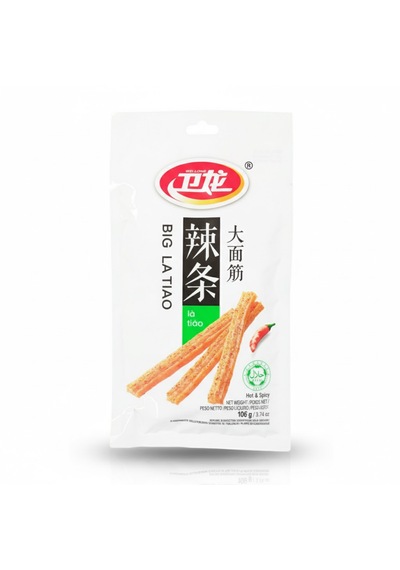 Wei-long Big Latiao Hot & Spicy 106g