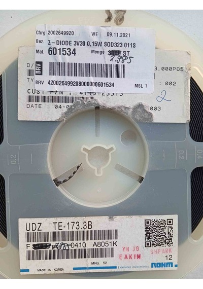 Udzte1733b 33v Sod323 Diode 84 Adet