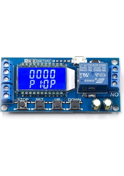 Xy-lj02 Zaman Ayarlı Röle Modül Micro Usb Dc 5-30v Besleme Zaman