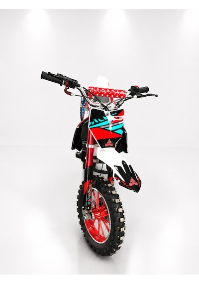 Sfm Mini Cros 49cc Çocuk Cross Motosikleti Kırmızı