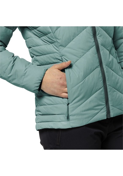 Jack Wolfskin Jack Wolfskın Tundra Down Hoody W 4188 Yeşil