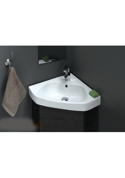 Turkuaz Seramik Arda Köşe Lavabo 46CM