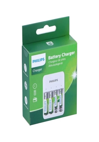 Philips 4 Lü Aa & Aaa Nı-cd & Nı-mh Micro Usb Pil Şarj