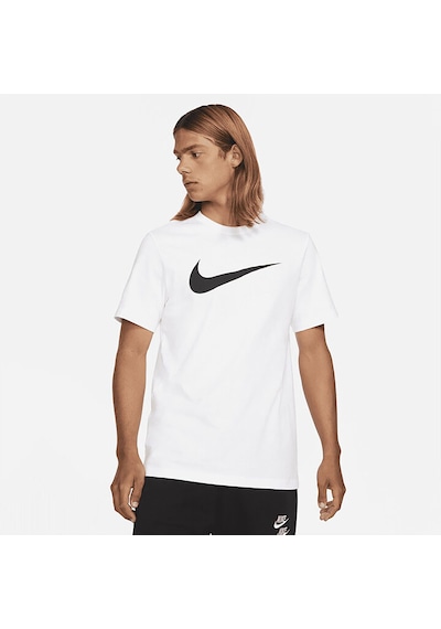 Nike Beyaz Erkek Günlük T-shirt Sportswear Swoosh Dc5094-100 001
