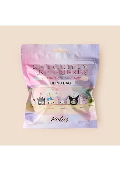 Sanrio Lisanslı Charm Blind Çanta - Renkli Çok Renkli