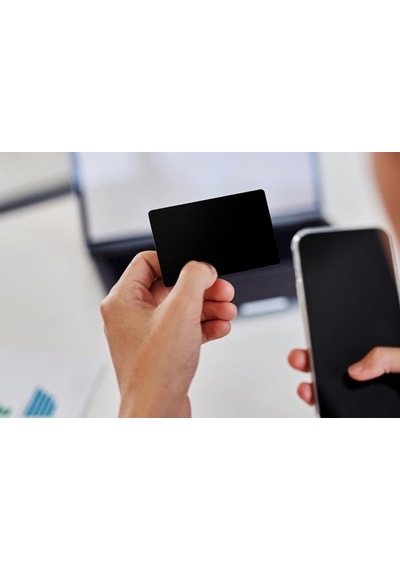 Nfc Black Kart Ntag213 - 10 Adet