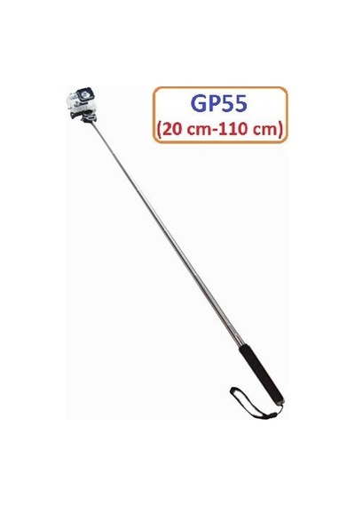 Eken Xiaomi Sjcam Uyumlu 110 Cm Teleskopik Selfie Çubuğu Gp55