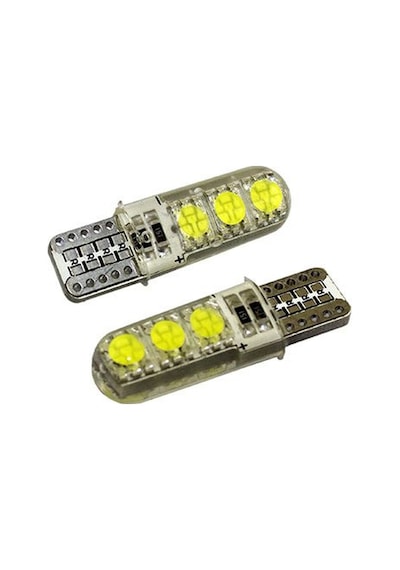 T10 Ampul Hp Led Silikon Kaplı Beyaz 12V Laam536