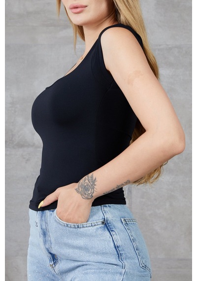 Cojans Kadın U Yaka Kısa Kol Likralı Body Çok Renkli Cojans Kadın U Yaka Kısa Kol Likralı Body Çok Renkli