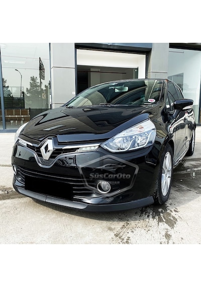 Renault Clio 4 2012-2020 Uyumlu Üniversal Astra H Lip Esnek Ön Lip 2 Parça Tampon Altı Dil Karlık Ön Ek 00 Şüscaroto Aksesuar